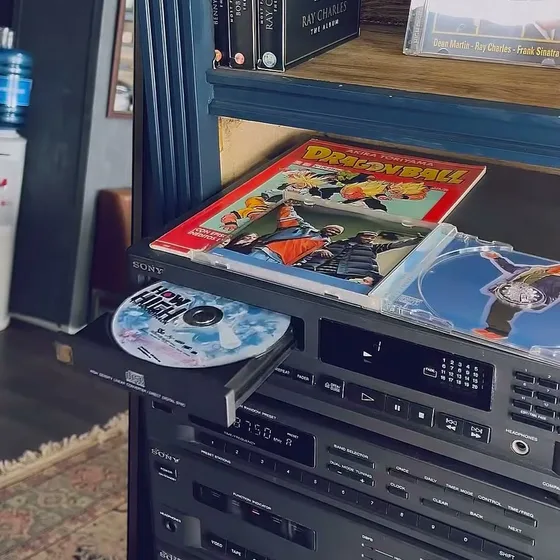 507 CD’s, hifi papá